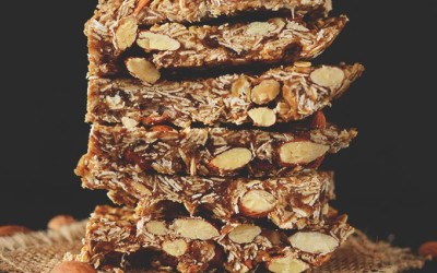 Five Ingredient Granola Bars